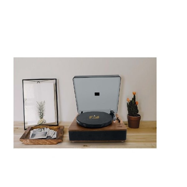 Platine vinyle Muse MT-106 Med BT-funktion, 3 hastigheder 33/45/78 omdrejninger, stereo 2x5W - BT, USB-port til afspilning og kodning