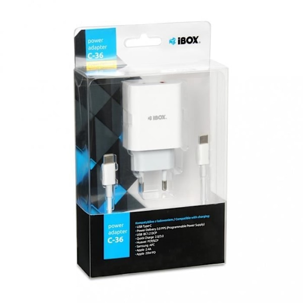 IBOX C-36 VALKOINEN SISÄÄN (ILUC36W)