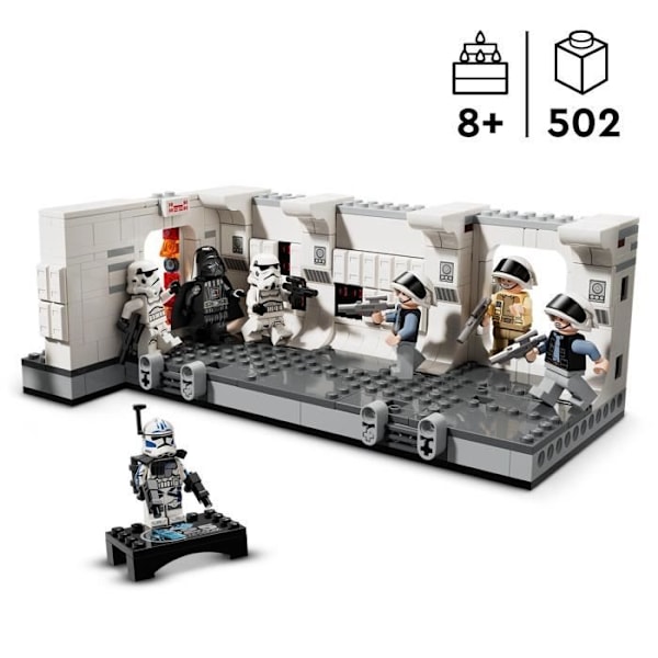 LEGO® Star Wars 75387 Gå ombord på Tantive IV, byggleksak, fordon Grå