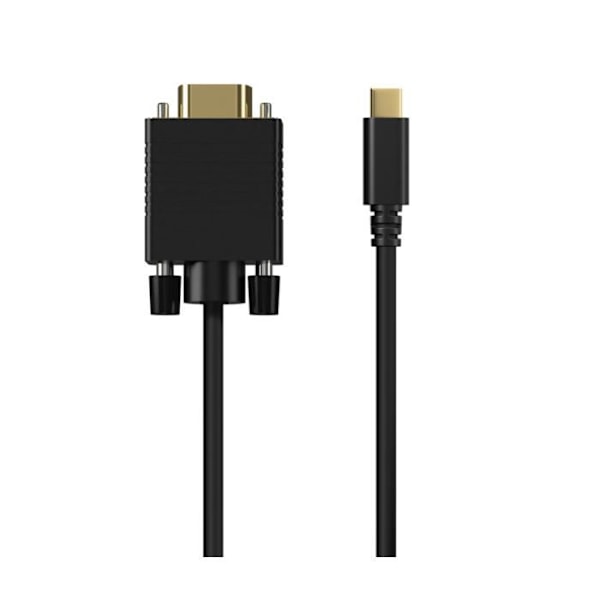 KABEL KONVERTER AISENS USB-C TIL VGA USB-C-M-HDB15-M SORT 1.8M