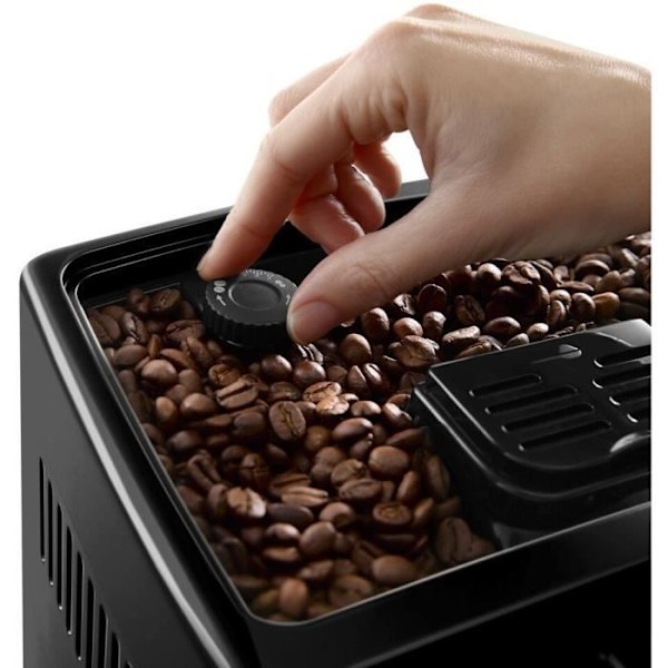 DELONGHI ECAM 350.15.B Espressomaskine med kværn DINAMICA 4 opskrifter - Sort Svart