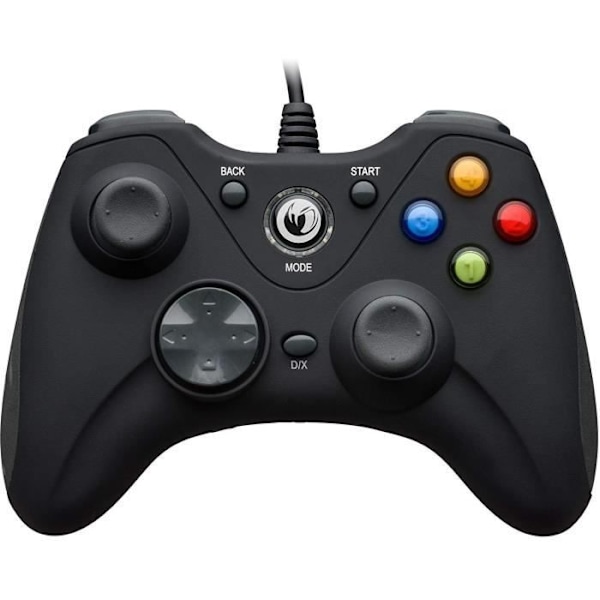 Kabelansluten Controller Big Ben Nacon PCGC-100XF Svart för PC Svart