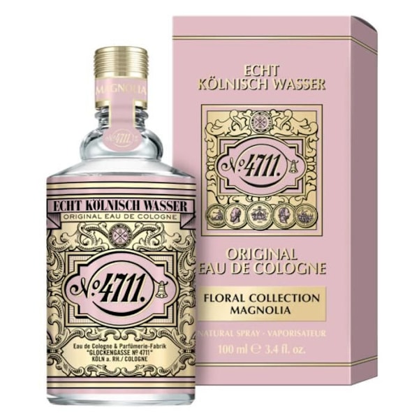 Eau de Cologne - 4711 - Kukkakokoelma Magnolia - 100ml - Naisille - Kukallinen