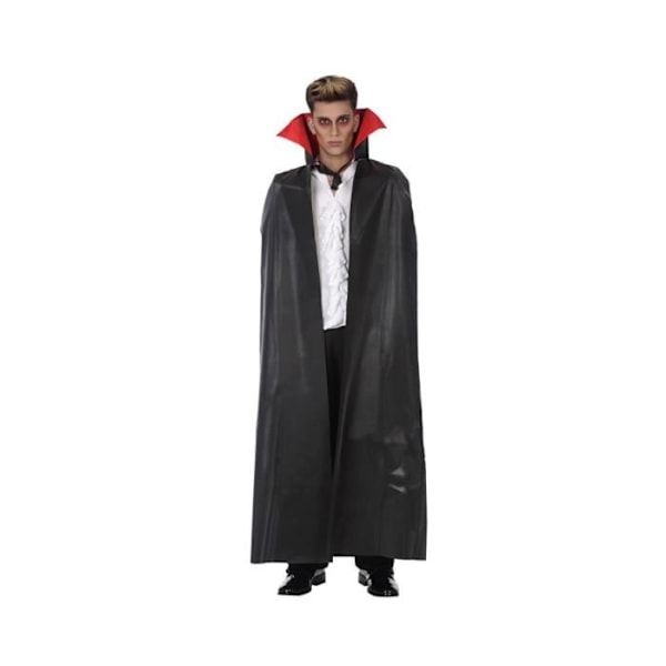 Børnerøde vampyrkappe - ATOSA - 140 cm - Indendørs - Voksen Svart