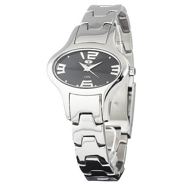 Montre Femme - Time Force - TF2635L-01M-1 - Quartz - Stål - 36 mm Svart