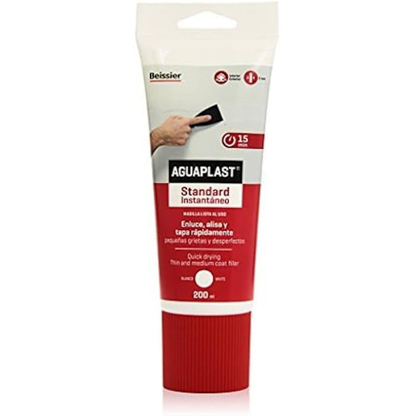 Spartelmasse - BEISSIER - M56072-Aguaplast - 200 ml - Klar til brug - Glat og hård finish