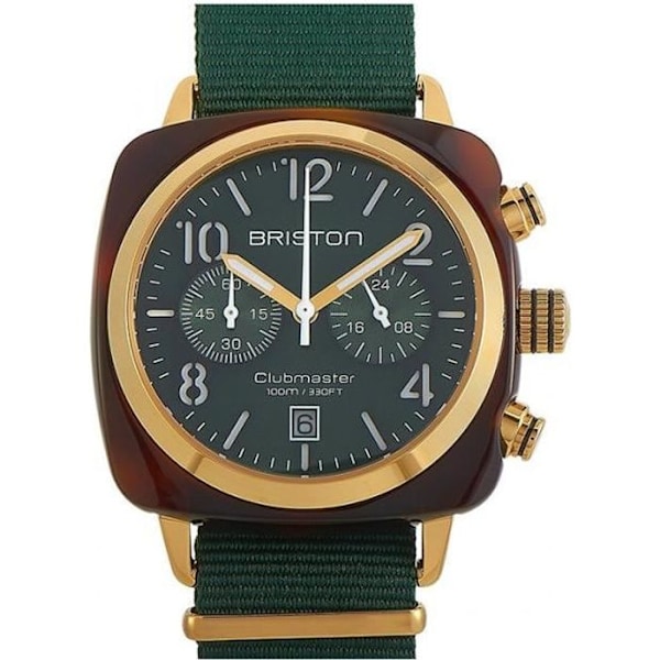 Klocka - BRISTON - 15140PYAT10NBG - Quartz - 5 ATM - Unisex - Grön Guld, Grön