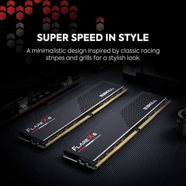 G.Skill Flare X5 Series Low Profile Hukommelse RAM 64 Go DDR5 6000 MHz CL30 - Dual Channel Kit
