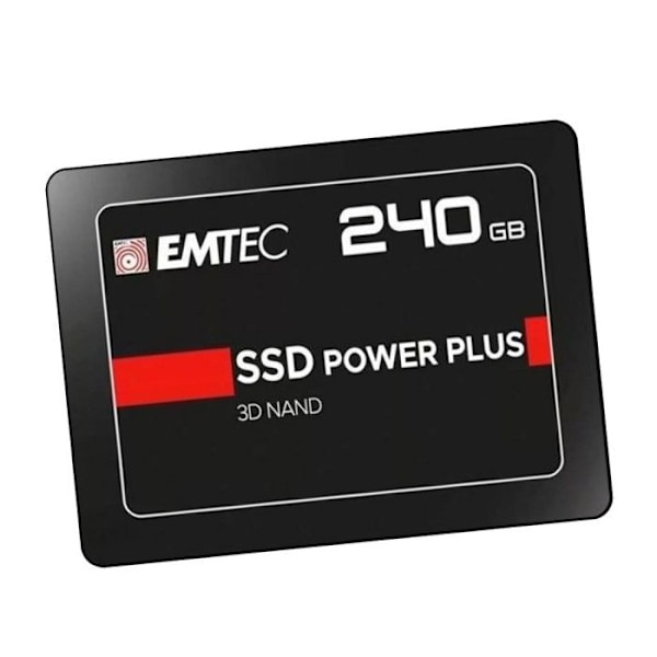 EMTEC SSD Power Plus - Solid State Drive - 240 Gt - sisäinen - 2,5" - SATA 6 Gb-s