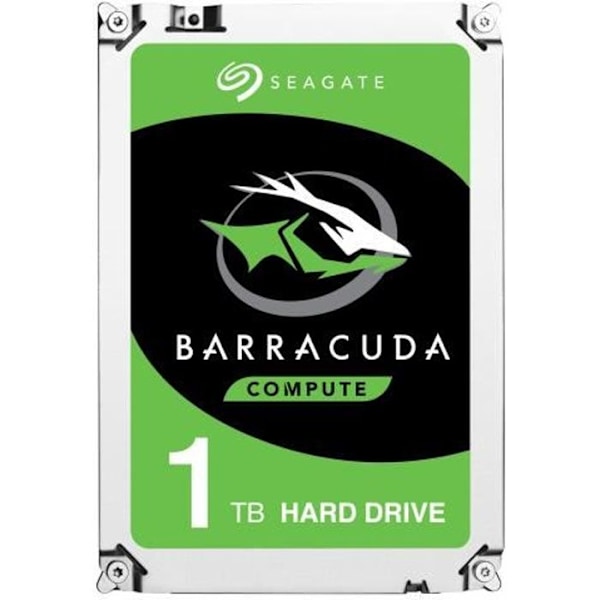 SEAGATE - Sisäinen kiintolevy - BarraCuda - 1 Tt - 5400 rpm - 2,5 "(ST1000LM048)