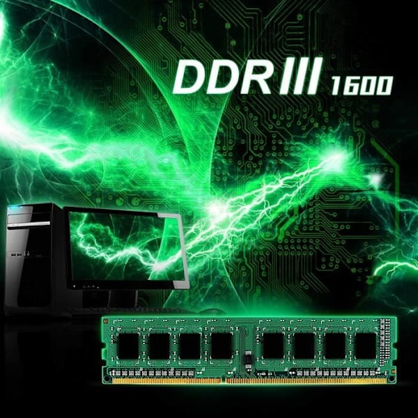 8 GB DDR3 1600 UDIMM-hukommelse - Silicon Power - To rækker - Integreret opsigelse - Livstidsgaranti