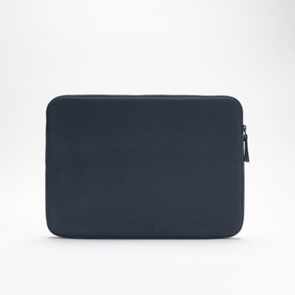 Housse - INCACE - MacBook Pro 14 tum - Polyester 900D - Foder av syntetisk päls - Mörkblå Blå