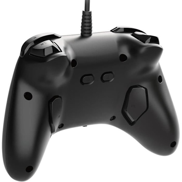 Langallinen ohjain - HORI - Horipad - Nintendo Switch ja Switch 2 - Nintendo C - painikkeet - ohjelmoitavat takapainikkeet - Musta Svart