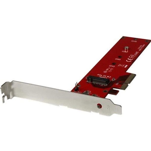 StarTech.com PCI Express x4–M.2 PCIe SSD-sovitin (PEX4M2E1) Punainen