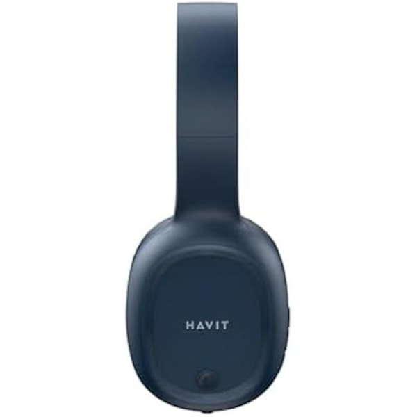 Bluetooth headset - HAVIT - H2590BT PRO - Over-ear headphones - FM receiver - Easy control Blå