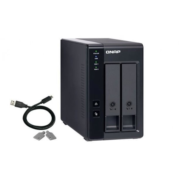 Netværkslagring NAS Qnap TR-002 Sort