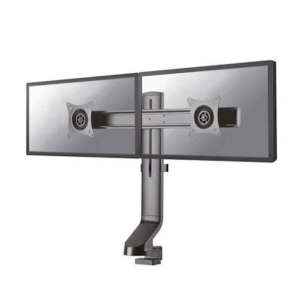 Skærmstøtte - Newstar - FPMA-D860DBLACK - Klemme - Sort - 10-27 tommer