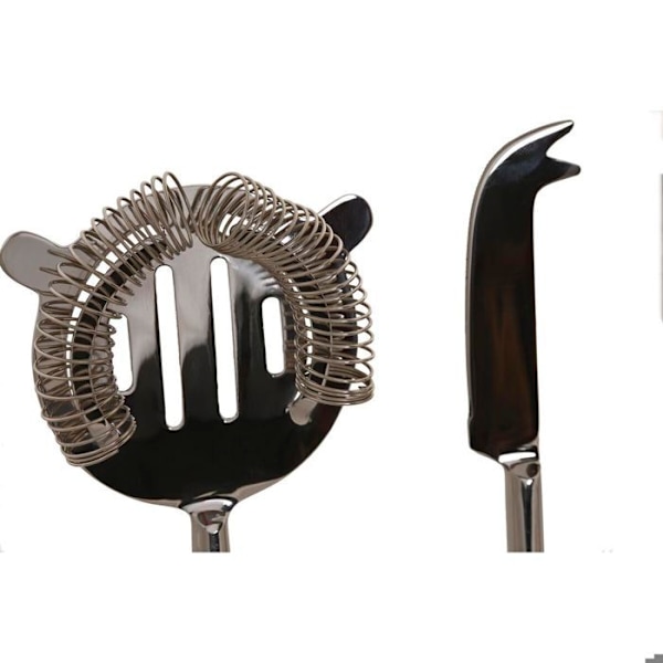 Rustfrit stål cocktailboks DKD Home Decor silver-