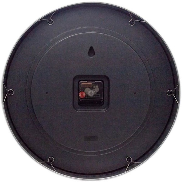 Väggklocka - NeXtime - 2 sekunder - Ø 40 cm - Metall - Vit Vit