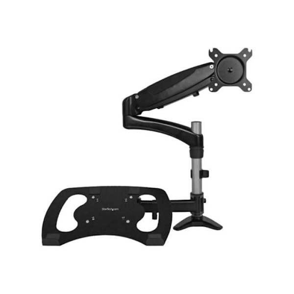 Skærmholder - STARTECH - Artikulært arm - Til skærm op til 27" - Laptopholder - Sort