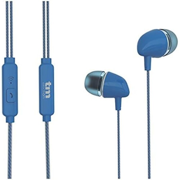 TM ELECTRON tmhe272 stereokuulokkeet mikrofonilla ja handsfree-laitteella - sininen Blå