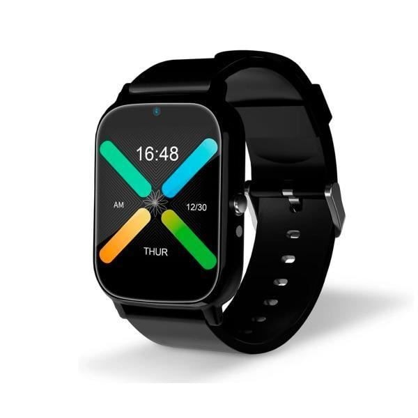 Smart Watch with Round Dial 1,69" DCU Senior GPS 4G Smartwatch i svart med 1,69" IPS Touchscreen, GPS-anslutning, 4G