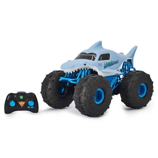 MONSTER JAM RC - MEGALODON STORM - SKALE 1:15 - 6056227 - Radio-ohjattu ajoneuvoauto