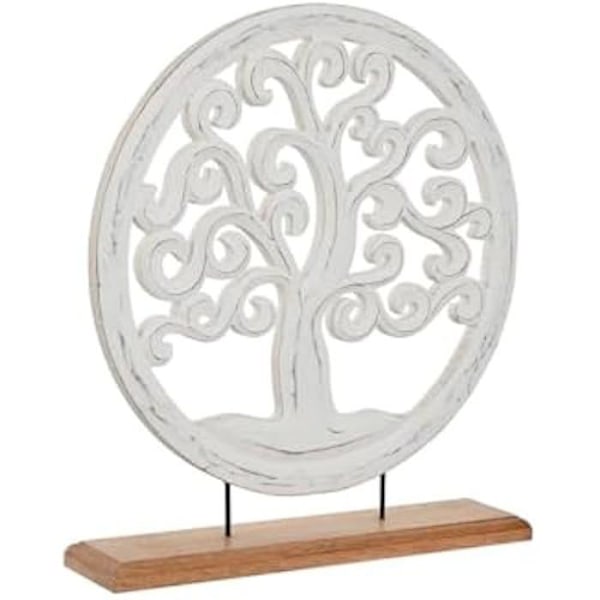 Dekorativ figur - HOME ESPRIT - Arabisk træ - Flerfarvet - 40 x 9 x 45 cm - Indendørs mångfärgad