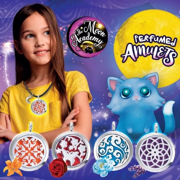 Doftamuletter - LISCIANI - The Moon Academy - Amuletter samling - Tur, kärlek, hälsa - Unika skapelser Flerfärgad