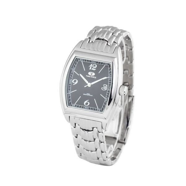 Ur - Time Force - TF1822J-02M - Stål - Sort - 32 mm - Vandbeskyttelse 5 Atm Svart