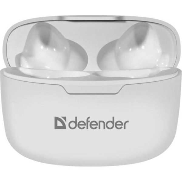 Defender Hovedtelefoner Mærke Model Stereo Trådløs Twins 903 Hvid, TWS, BT - 4714033639033