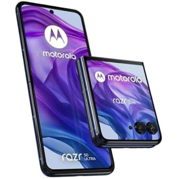 Mobiltelefon - Motorola - Razr 50 Ultra - 12 GB RAM - 512 GB - Midnattsblå Svart