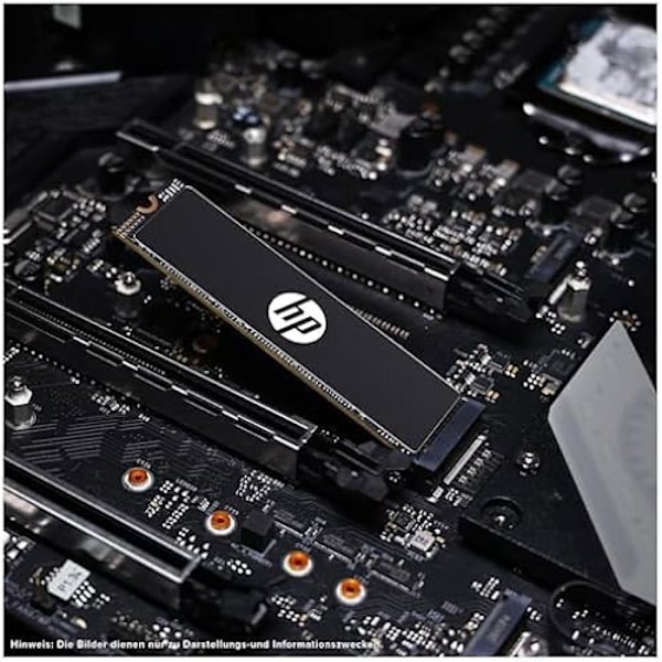 HP FX700 4TB NVMe 2.0, Gen4x4, M.2 2280, 7200 Mt/s, yksipuolinen PCIe 4.0 SSD PCB grafeenilämpötyynyllä