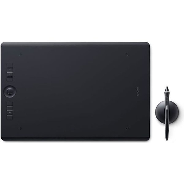 Wacom Intuos Pro Graphics Tablet med Pro Pen 2 + Pen Rest - Medium Svart