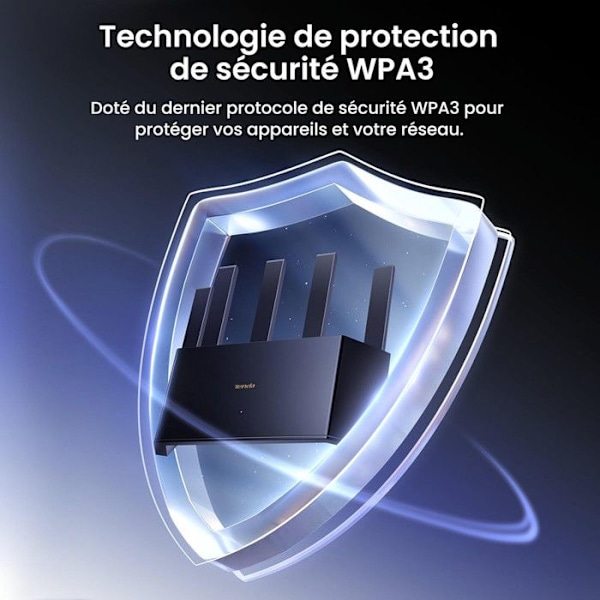 Tenda Reititin TX2L Pro Wi-Fi 6 AX1500 Mbps Gigabit Kaksoisbanda - Reititin