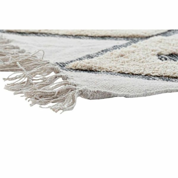 Modern bomullspolyestermatta DKD Home Decor beige
