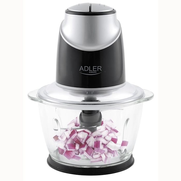Köttkvarn - Adler - AD4082 - 550W - 4 Knivar i Rostfritt Stål - 2 Hastigheter vit svart