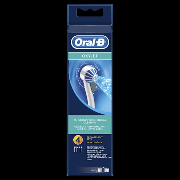 Oral-B Oxyjet, 4 kanyylia