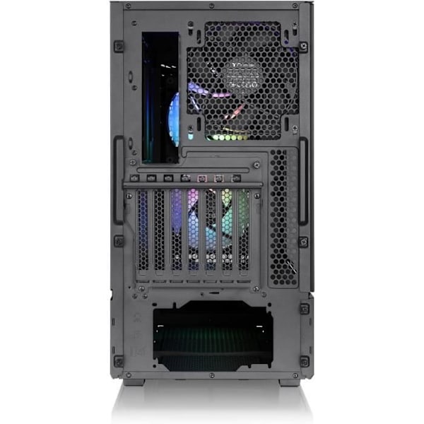 Kotelo - THERMALTAKE - Ceres 330 TG ARGB - Keskikokoinen - Musta - Esiasennetut ARGB-tuulettimet