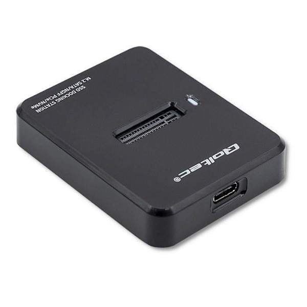 Qoltec Dockingstation SSD M.2 SATA PCIe, NGFF NVM - 5901878503134 Sort