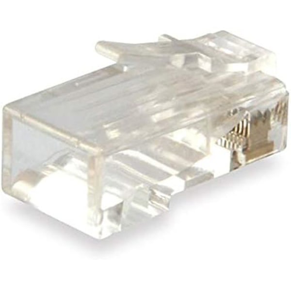 Udstyr Fiche RJ45 Cat.6 Ublindet.