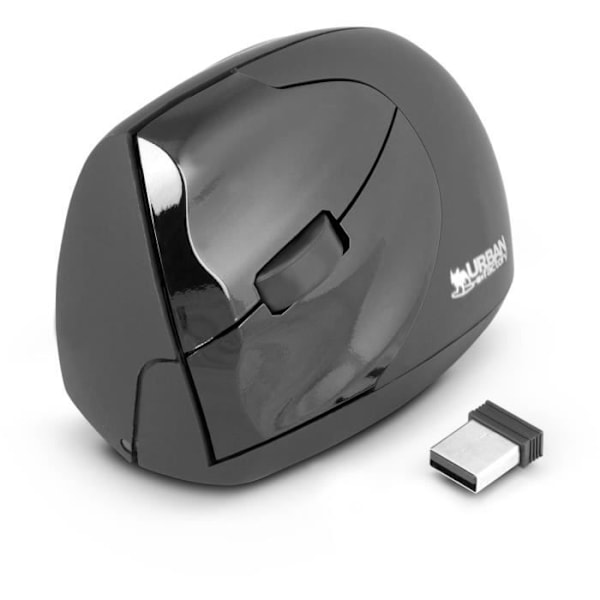 S kabelmus - URBAN FACTORY - Ergonomisk - Til Venstrehåndede - EML01UF-V2