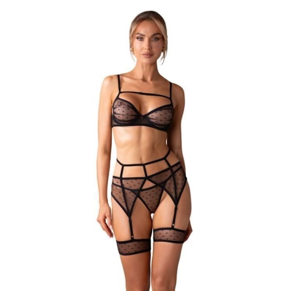 Obsessiivinen - Nuite Ensemble Kolme Osa - Musta S/M - S / M