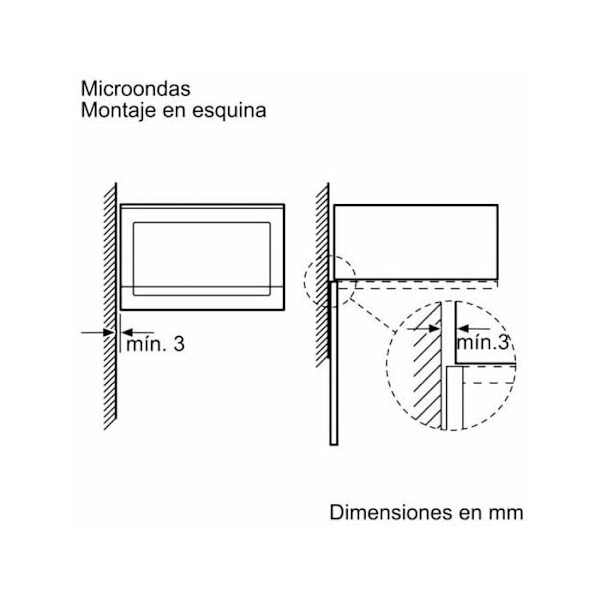 Mikroovn Balay 3CG5175B2 1200W 25 L Hvid