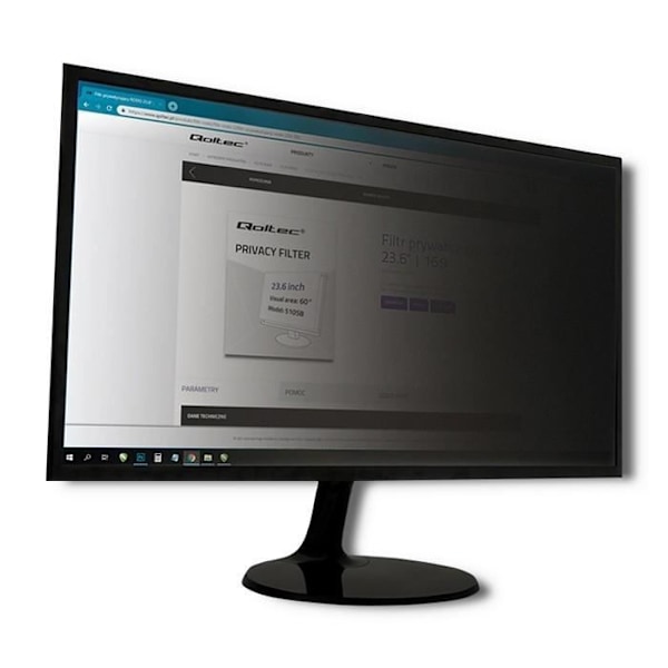 QOLTEC 51057 ANTI-REFLEKTI FIlTTERI NÄYTÖLLE JA YKSITYISYYDEN FIlTTERI