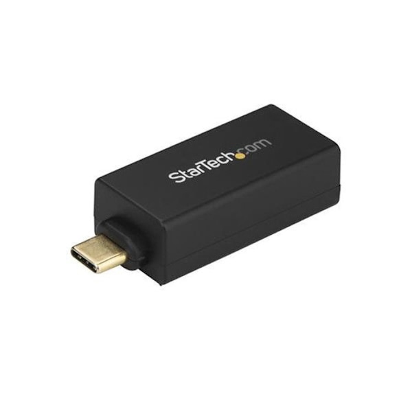 USB-C-verkkosovitin - StarTech - Gigabit Ethernet - 1 portti - Musta - USB 3.0 Type-C musta