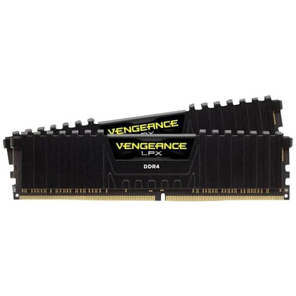 PC-hukommelse DDR4 32GB (2*16) lav profil - CORSAIR - Vengeance LPX - 3600 MHz - CL18 - Dual Channel