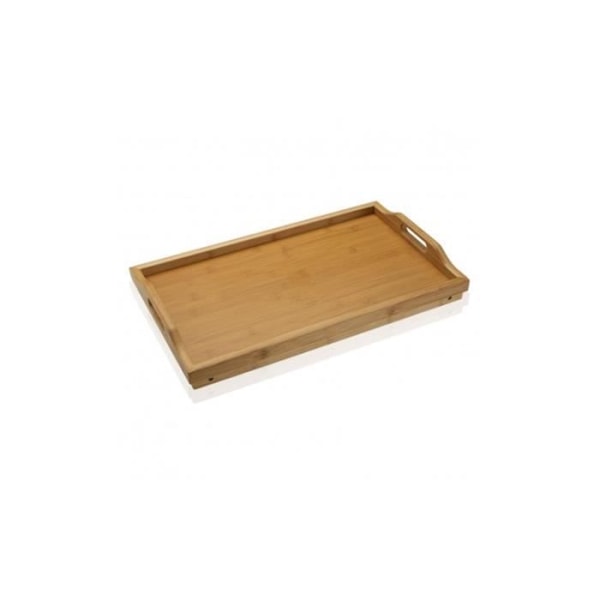 Træbakke - VERSA - Cabriolet - Højde 23 cm - Længde 50 cm - Bredde 30 cm kastanj