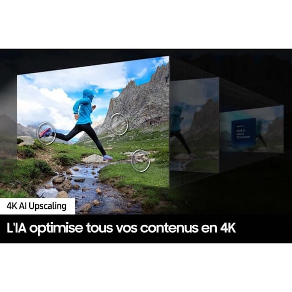TV Neo QLED Samsung 55QN85D - TV Mini LED 55'' (140 cm) - 4K UHD 3840x2160 - HDR 10+ - Dolby Atmos - Smart TV - Gaming HUB - 4xHDMI