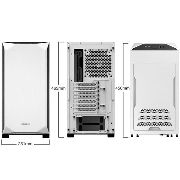 Vær stille! - Pure Base 500 Window White